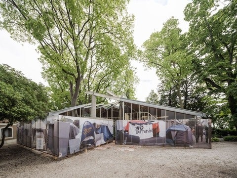 Exterior of the Canadian pavilion at the Venice Biennale of Architecture