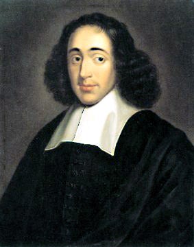 Headshot of 17th-century philosopher Benedictus (Baruch) Spinoza.