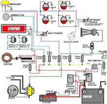Simple Automotive Electrical System Schematic