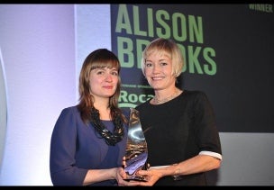 Alison Brooks winning Woman In Architecture award