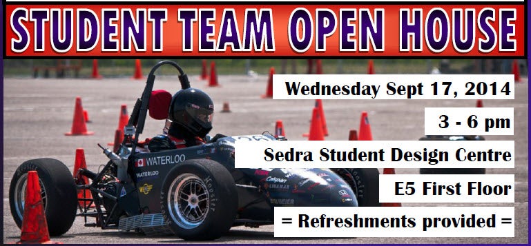 Student Team Open House