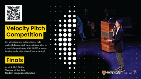 Velocity Pitch Competition poster
