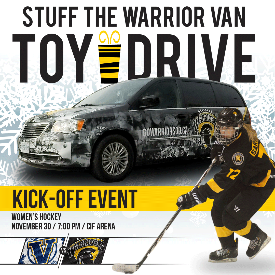 Warrior Toy Drive launch November 30