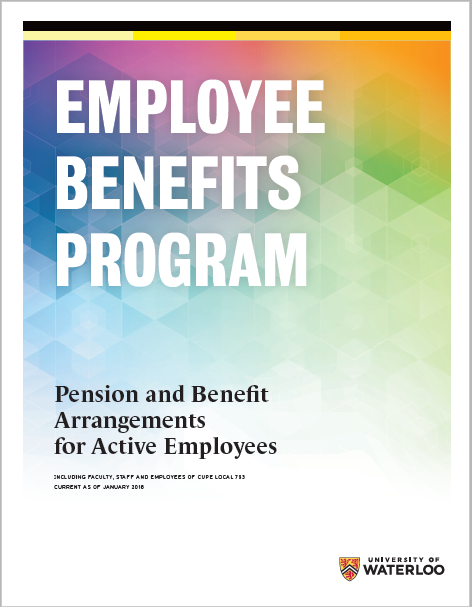 Employee Benefits program booklet cover