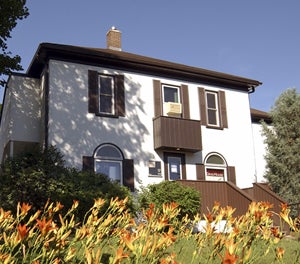Photo of the grad house