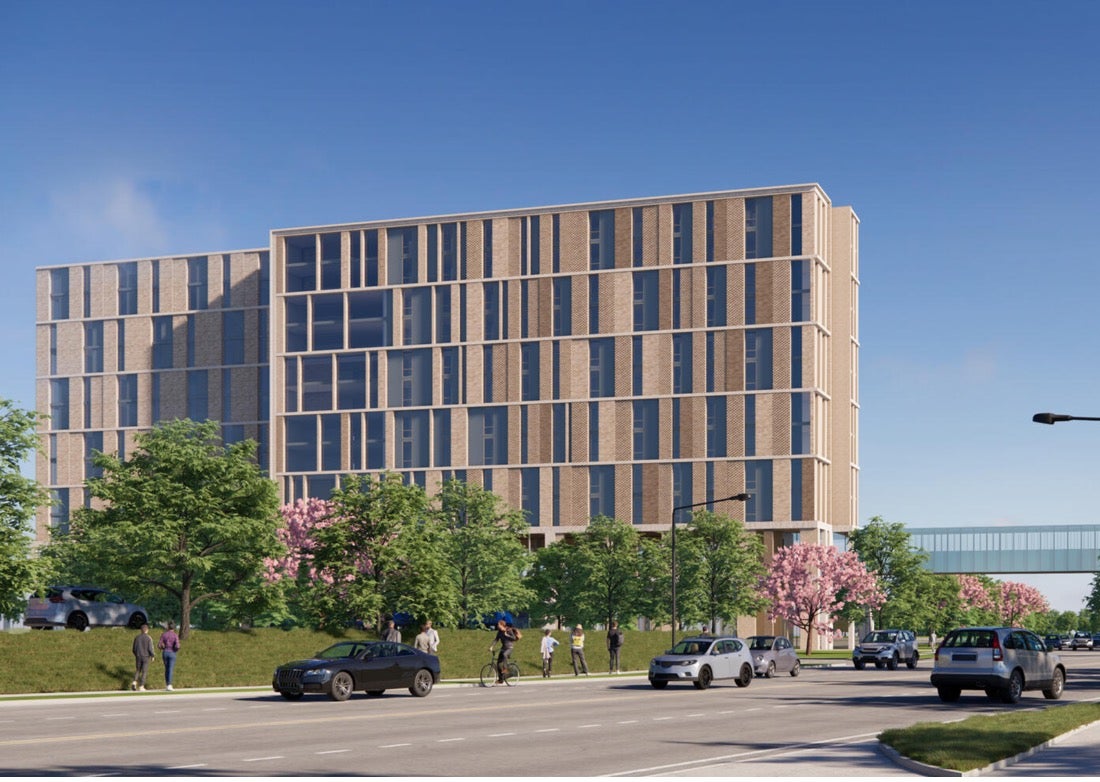 Digital rendering of the new UW residence