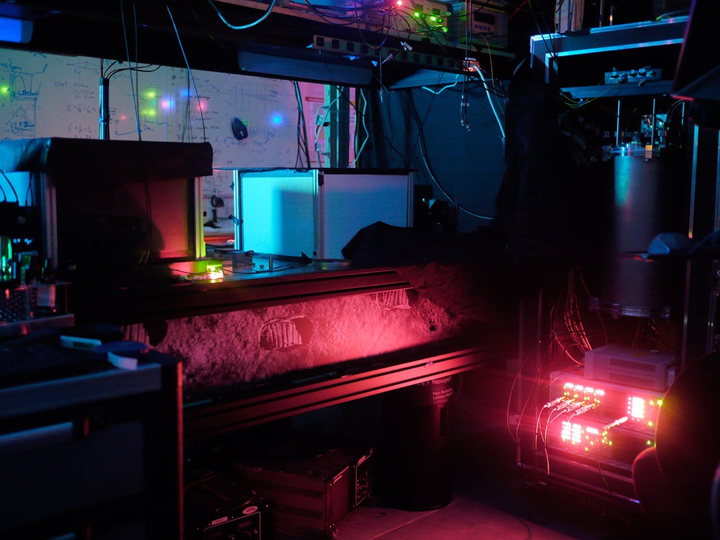 Thomas Jennewein's lab at the Institute for Quantum Computing