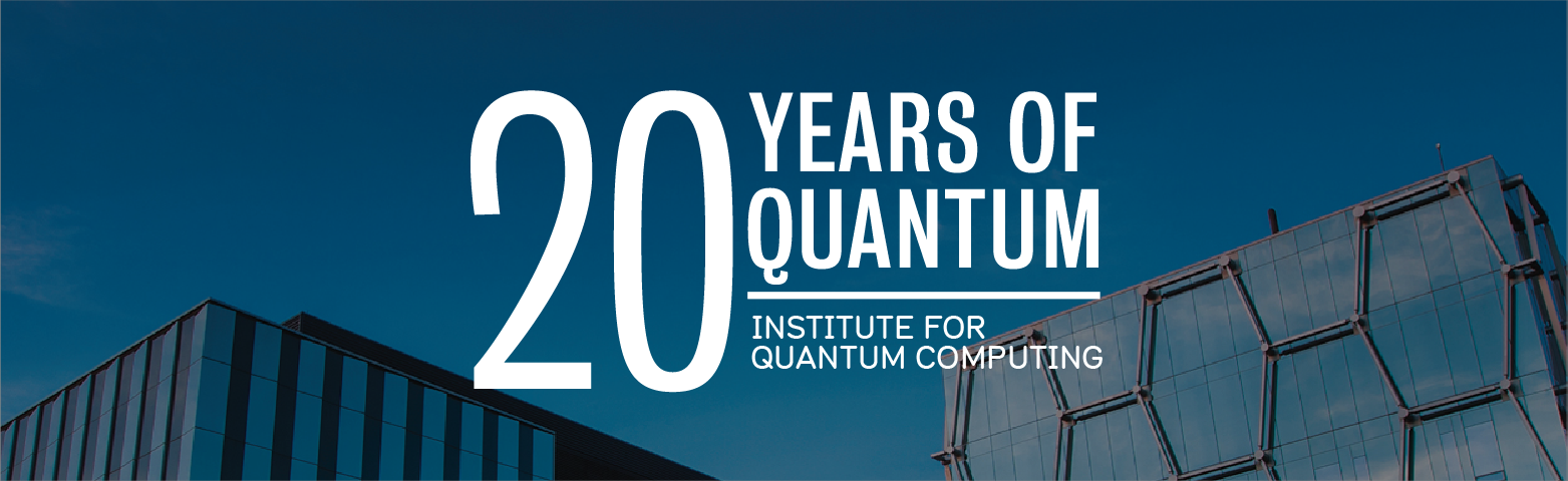 We're celebrating 20 years of quantum information science research at IQC
