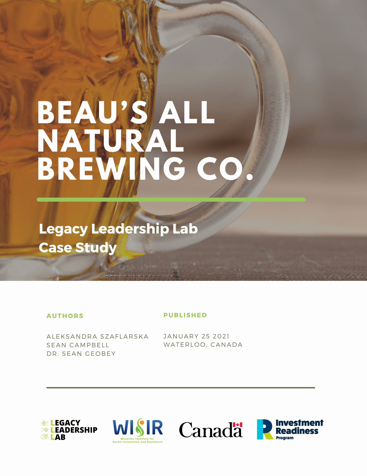 Beau's All Natural Brewing Co. (.pdf)