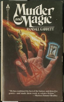 Cover of &quot;Murder and Magic&quot;.