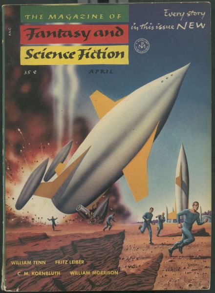 Cover from the Magazine of Fantasy and Science Fiction
