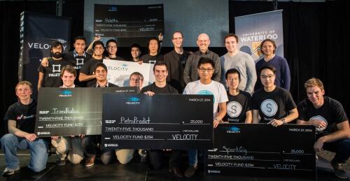 Winners of the Velocity Fund Finals