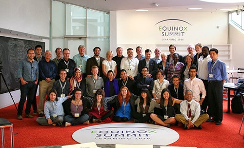 The team from the Equinox Summit
