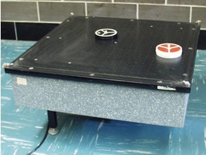 Photograph of air table