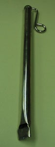 Photograph of a penny whistle
