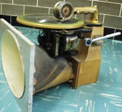 Photograph of phonograph