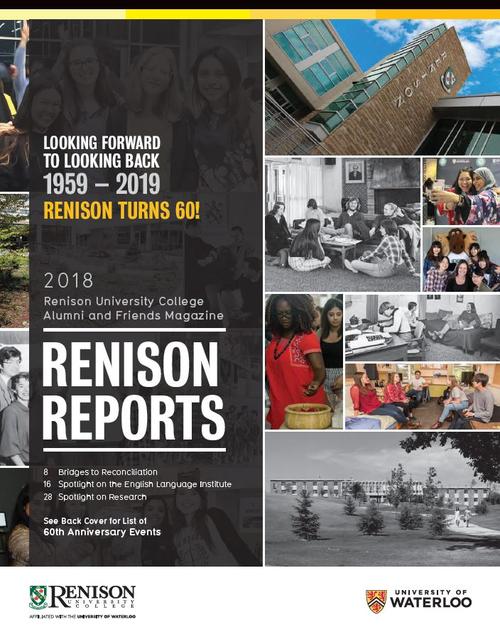 Renison report 2018 cover