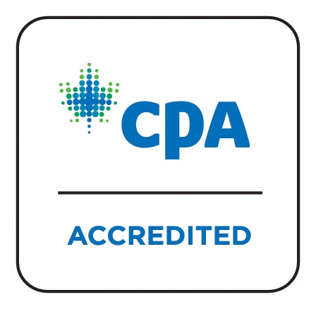 CPA logo graphic with text reading "CPA Accredited"