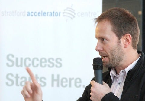 Andrew Jackson, vice president of client services with the Accelerator Centre,