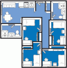 apartment layout sample