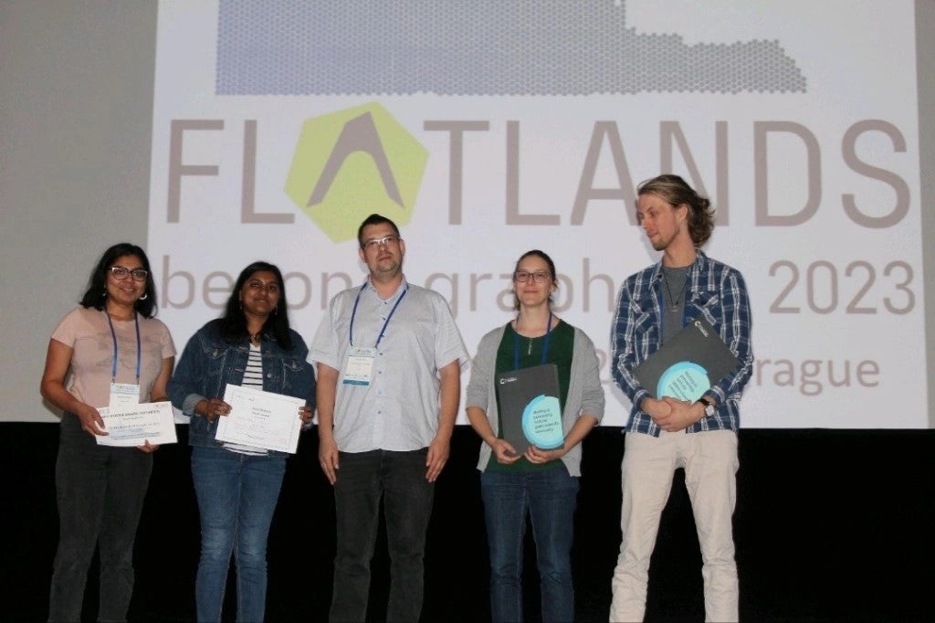 Photo of Winners of Poster Presentations