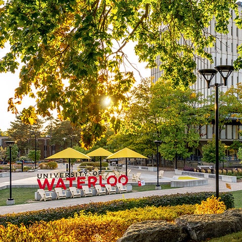waterloo campus sign