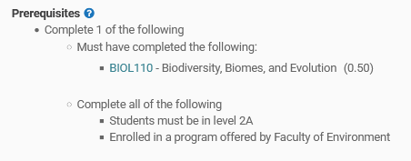 screenshot of final prerequisites of scenario 6, in saved format