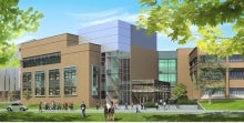 Rendering of the expansion of Needles Hall