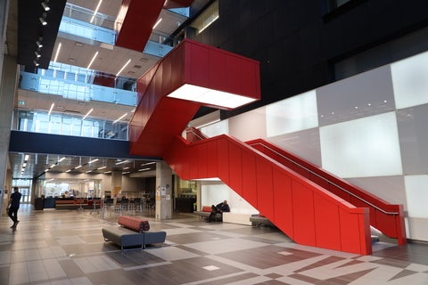 Staircase in PSE building