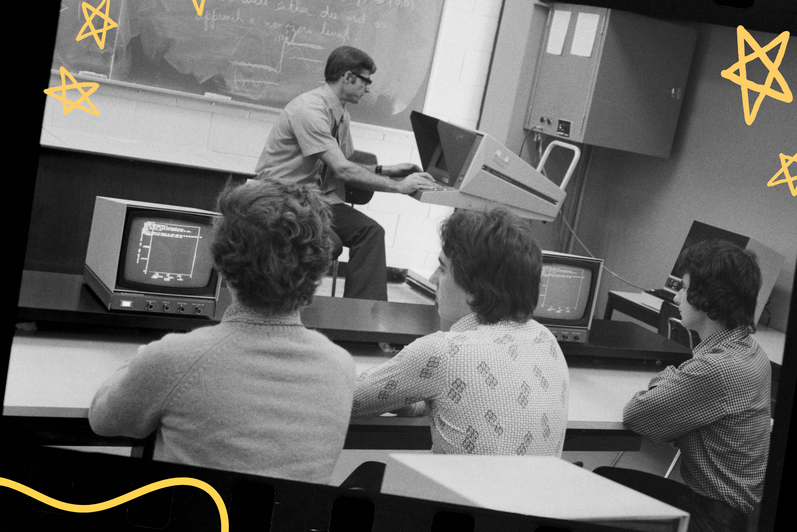 Students in a class