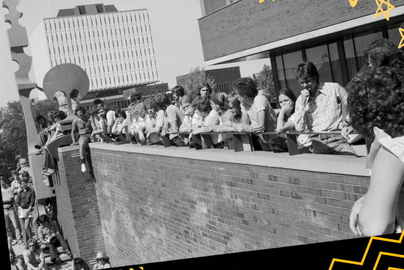 Students outdoors
