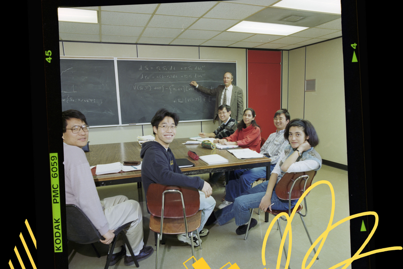 Students and Professor