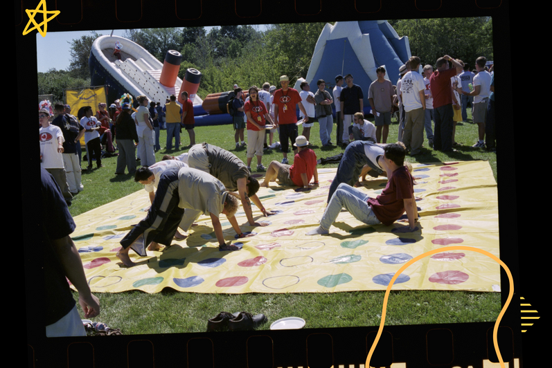 People playing game