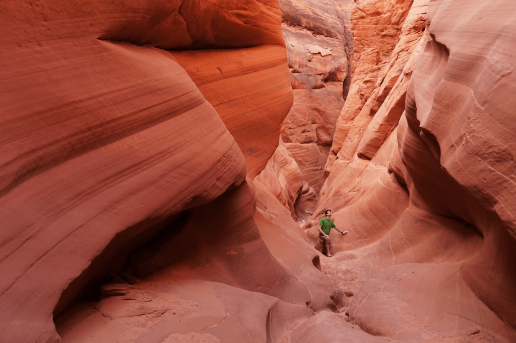 Brian enjoying his travels