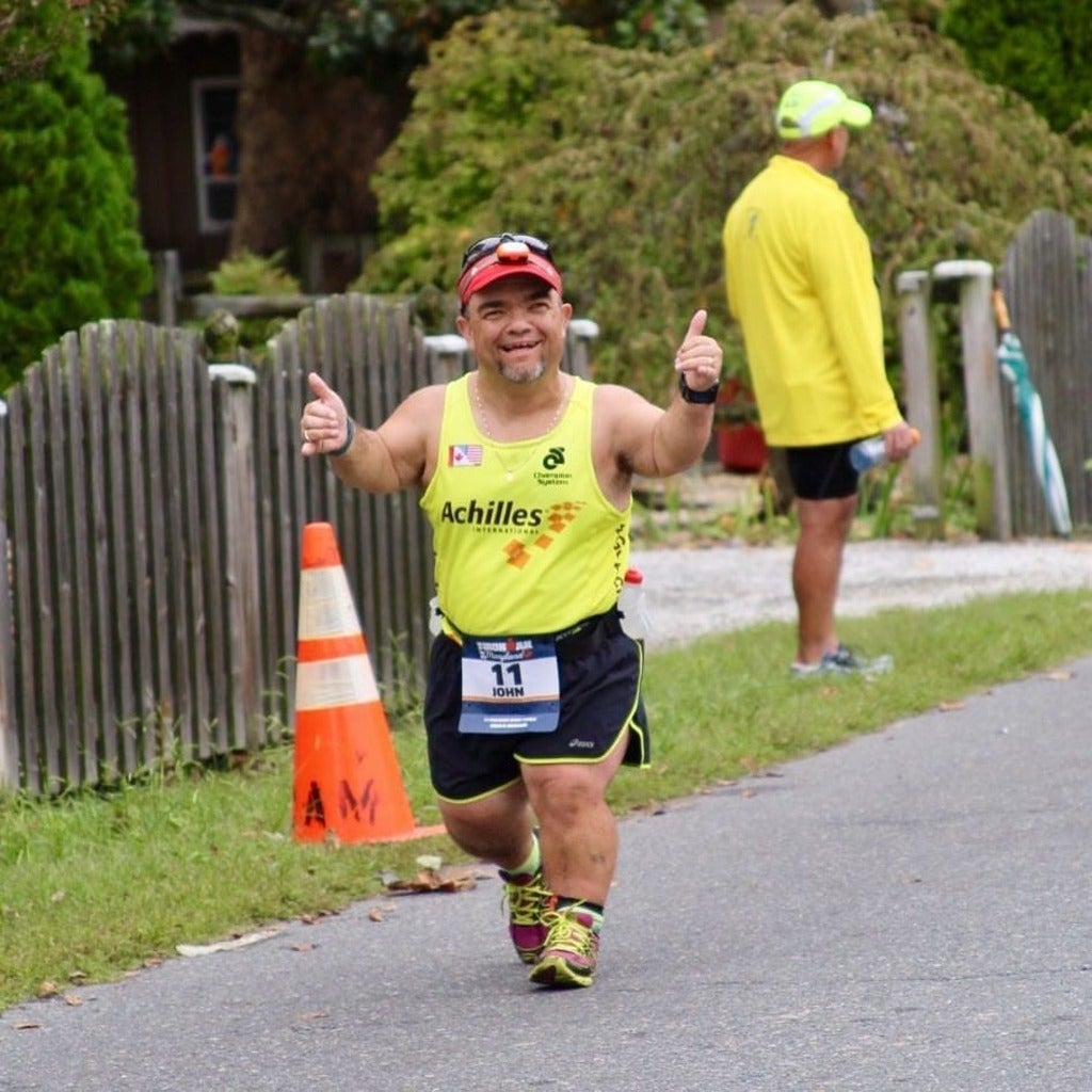 John running, photo credit to Mindy Randall
