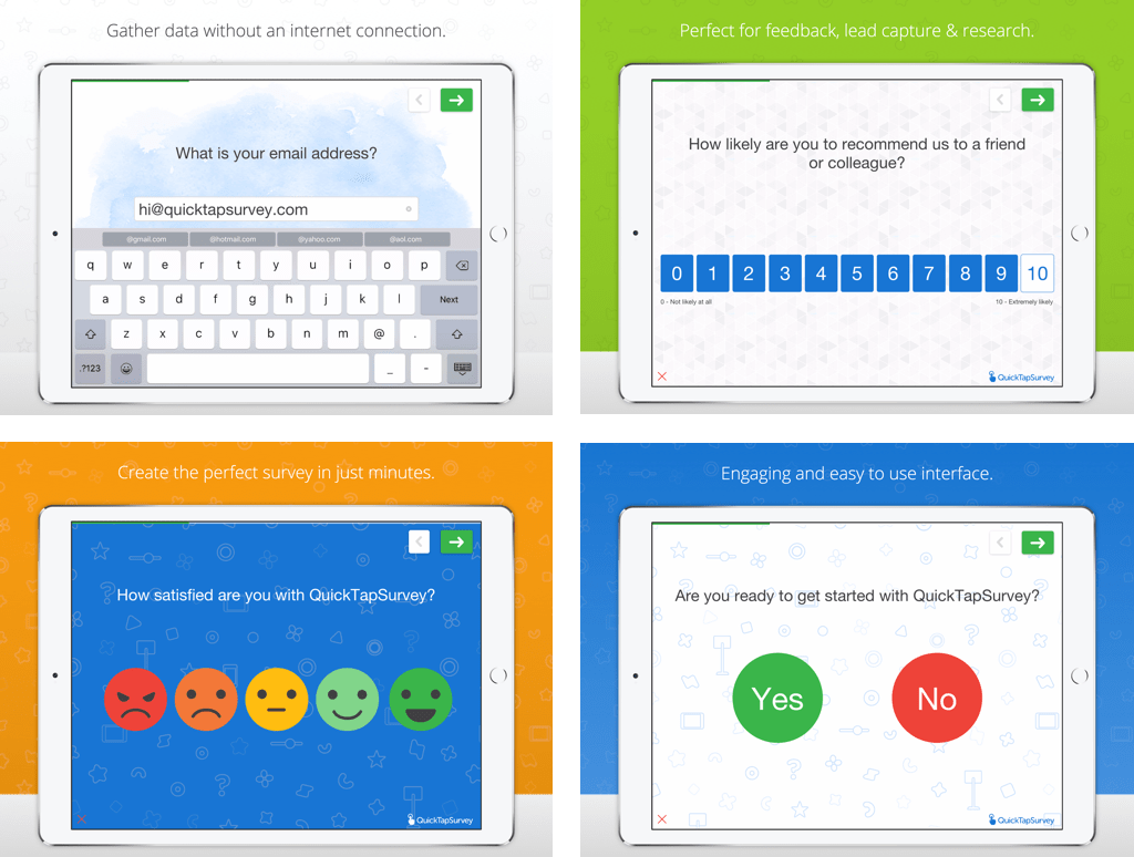 QuickTapSurvey Platform 