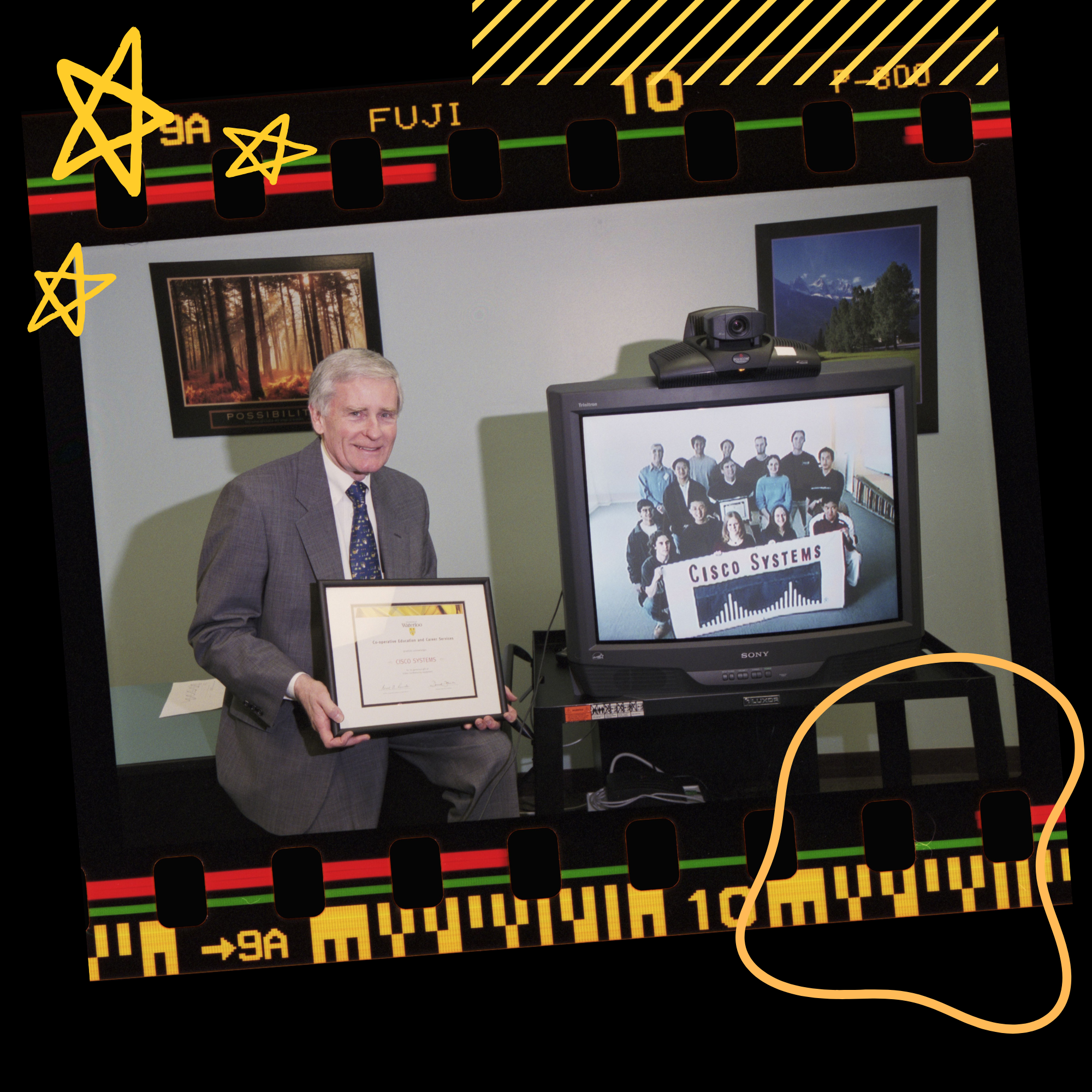 Award presented to class of 2001