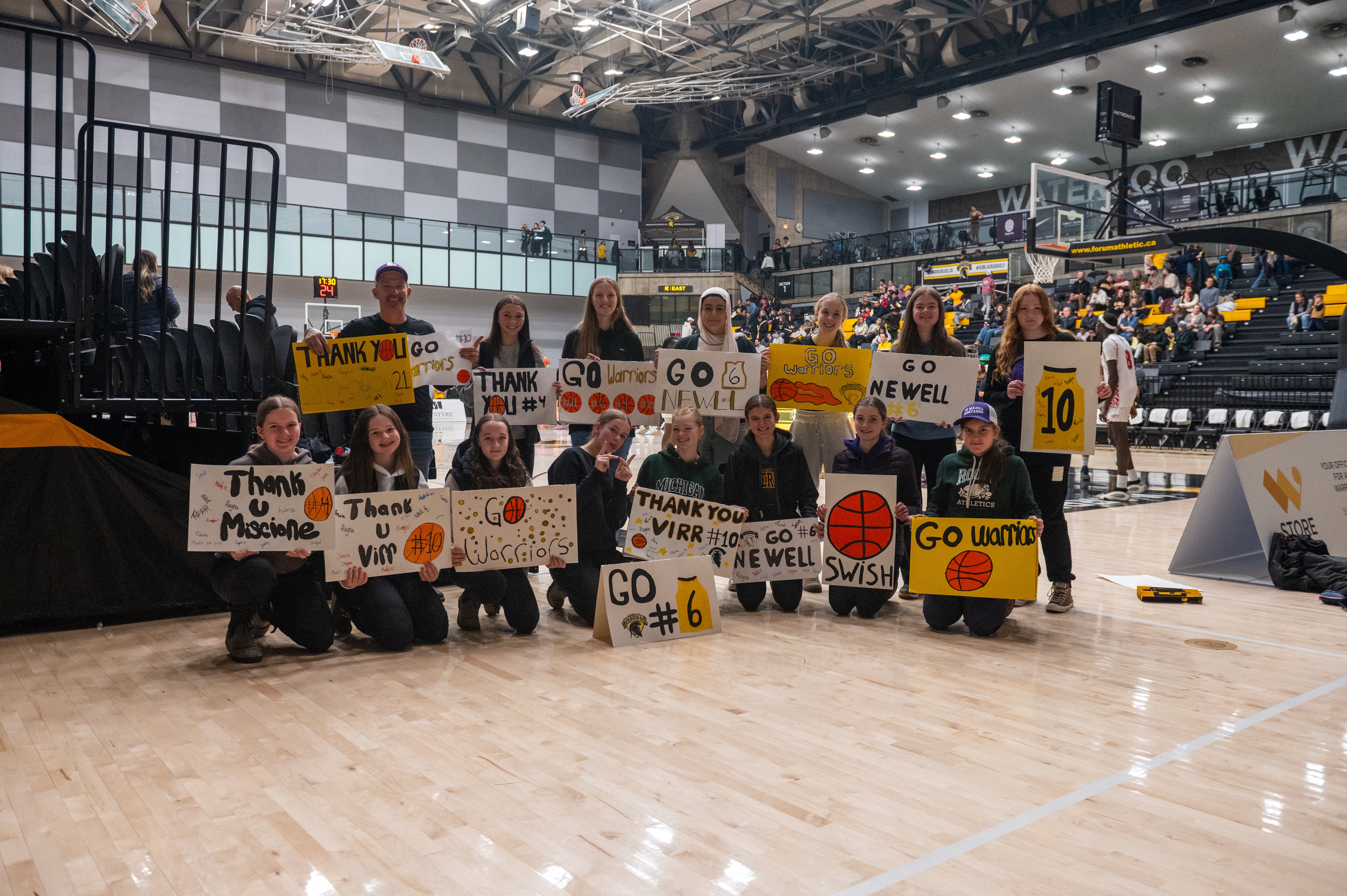 Group picture supporting waterloo