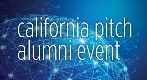 California Pitch Alumni Event banner