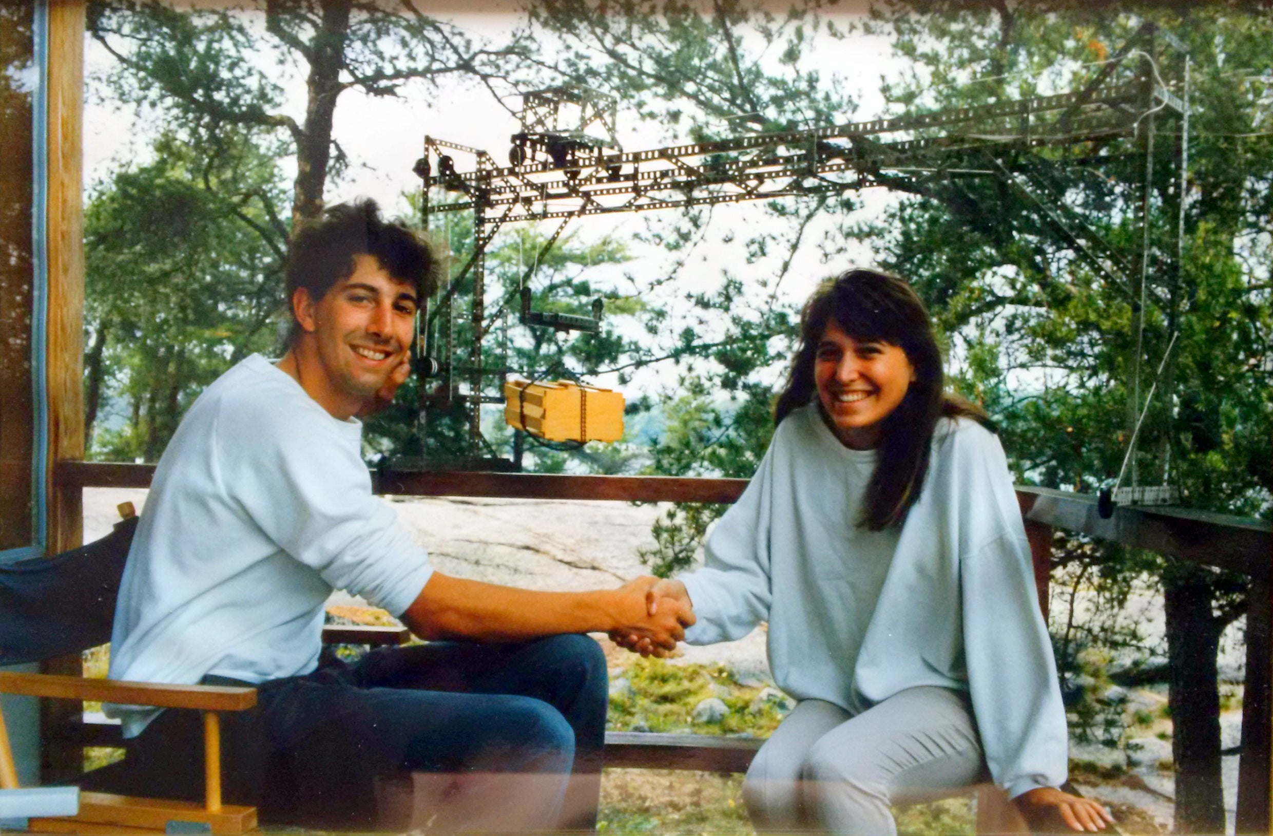 Carl and Jennifer in 1987