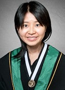 Essence Ng wearing gold medal