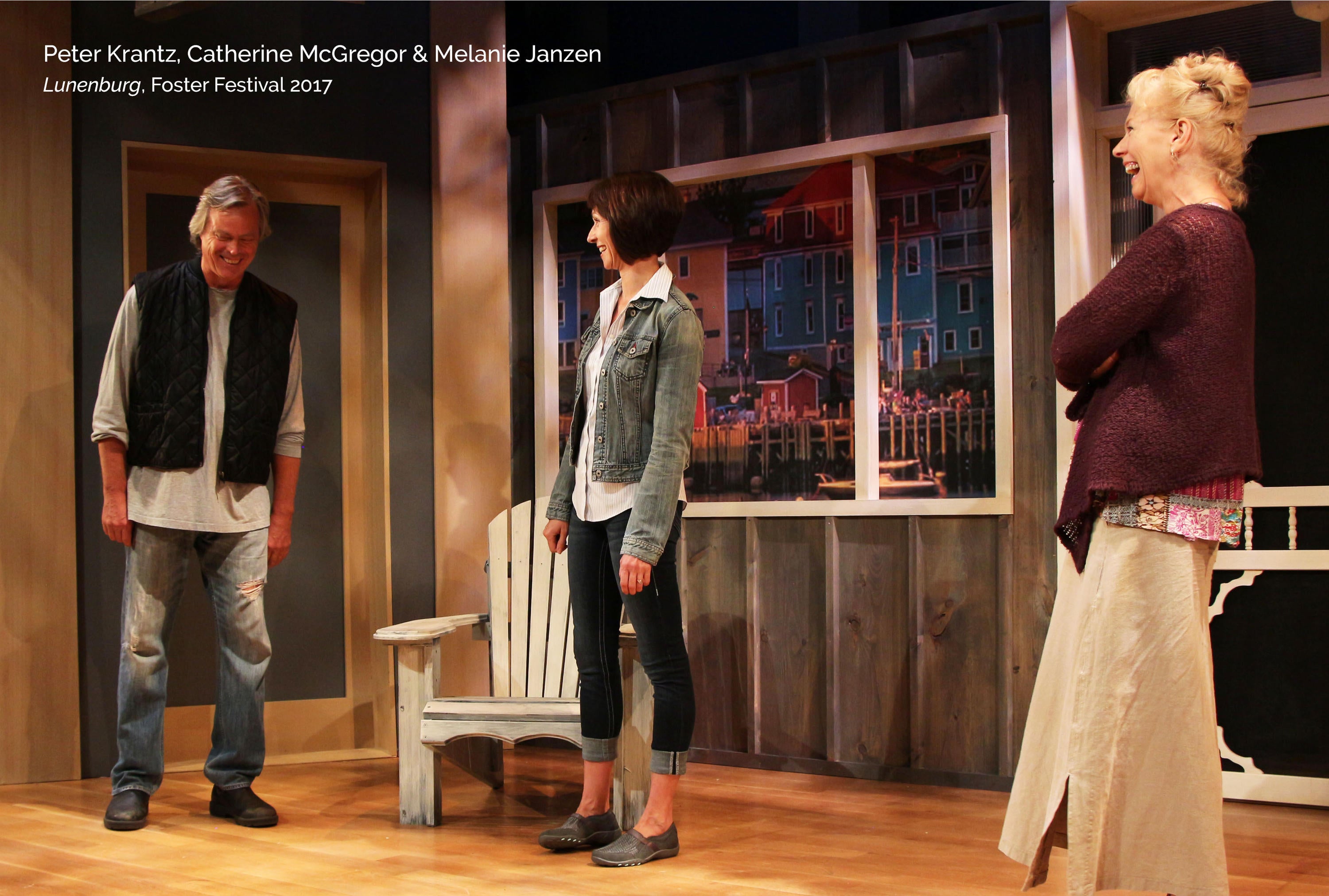 Actors in a Norm Foster play