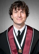 Mihai Nica wearing gold medal