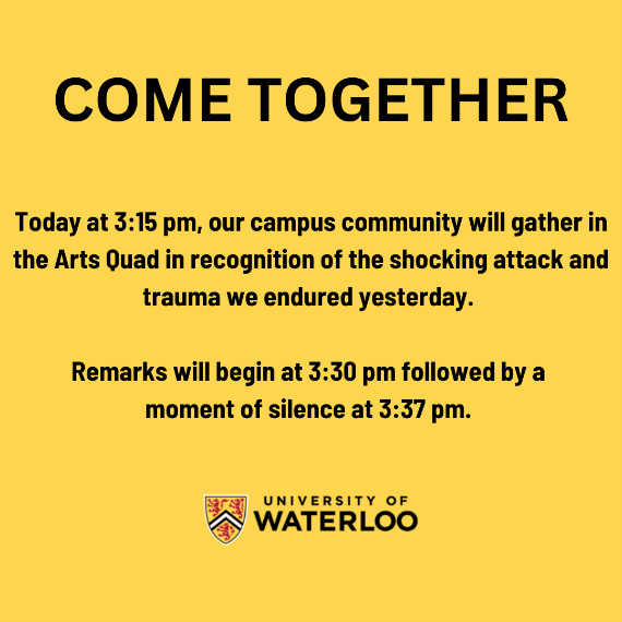 come together event invite to recognize tragic hagey hall incident