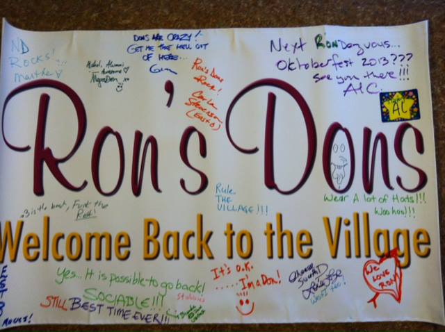 rons dons sign