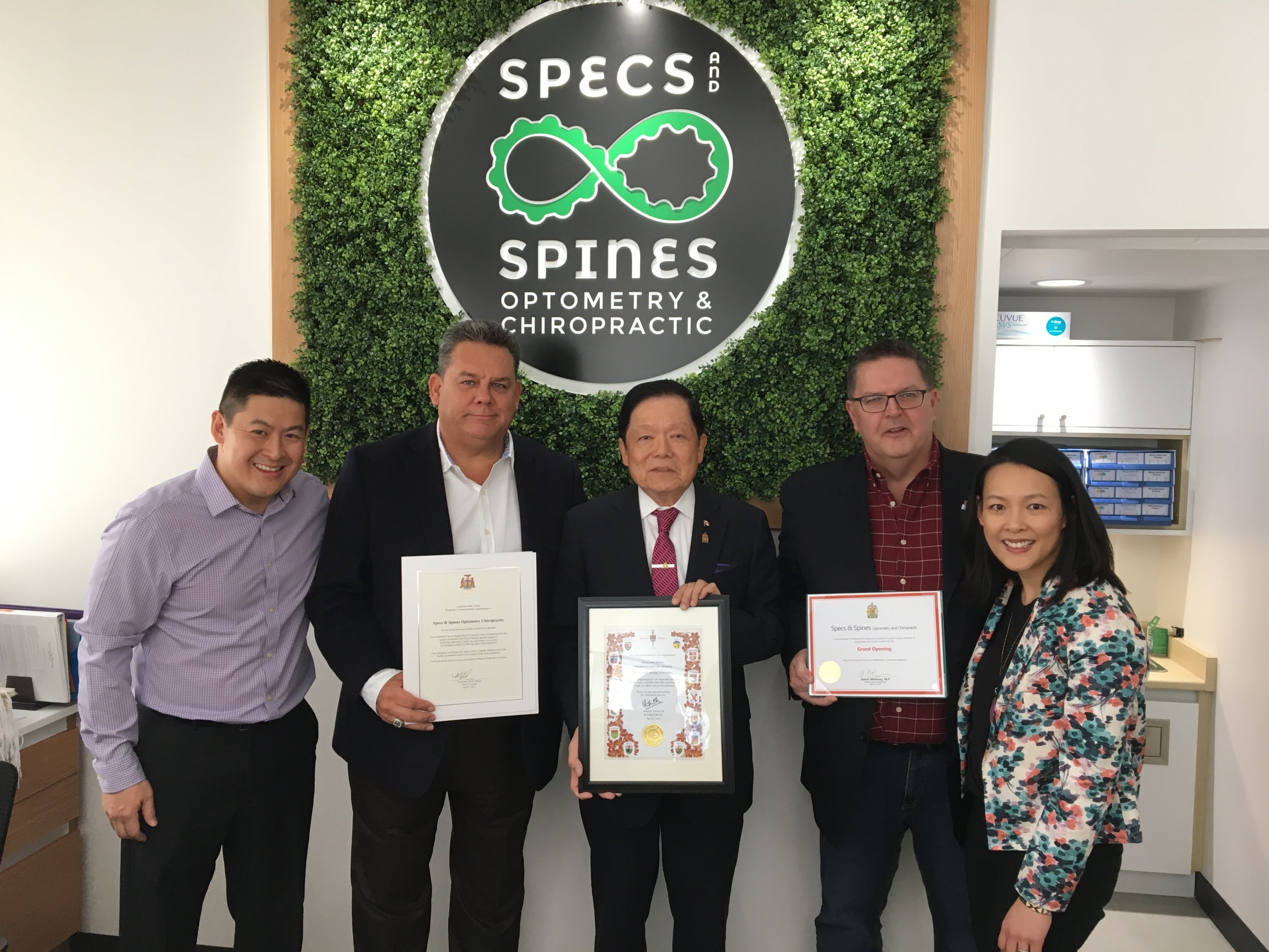 Specs & Spines Grand Opening