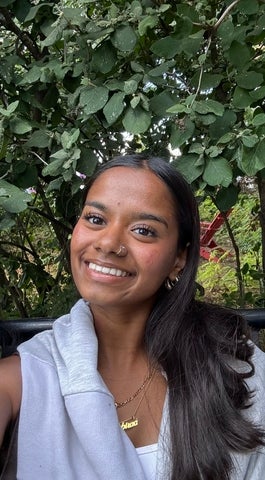 Abbiraa received her bachelor's degree in Anthropology from the University of Waterloo.  She is now pursuing her MA degree under the supervision of Dr. Robert Stark. Her research interests include forensic anthropology, osteology, paleopathology, and bioarcheology.  