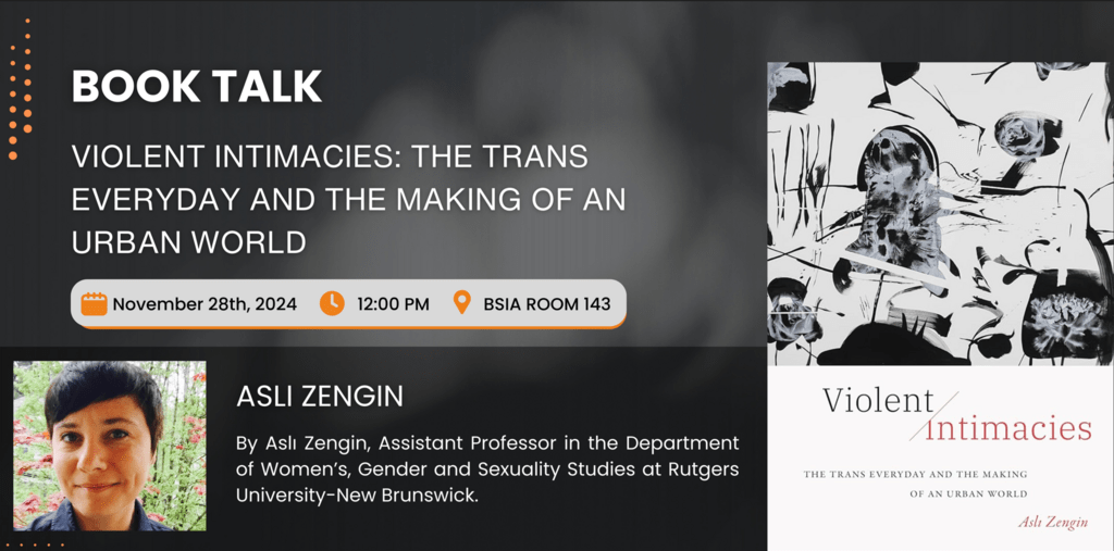 Violent Intimacies Book Talk