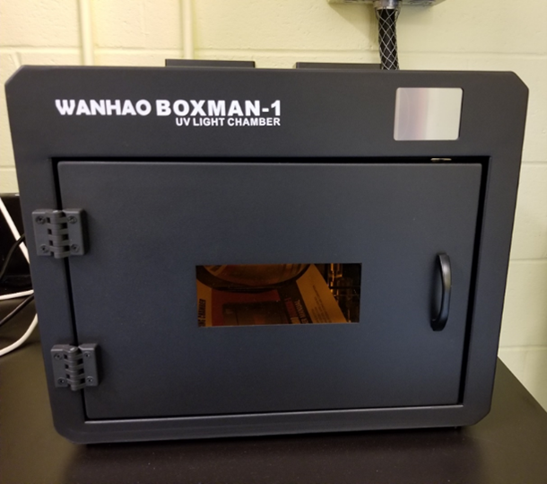 Wanhao Boxman-1 UV Light Chamber Image