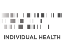 DNA icon representing individual health.